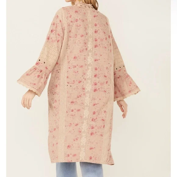 Free People on the Road Duster NWT Mauve Medium - Picture 1 of 8